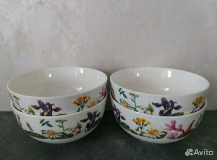 Тарелки пиалы салатники миски сервиз столовый