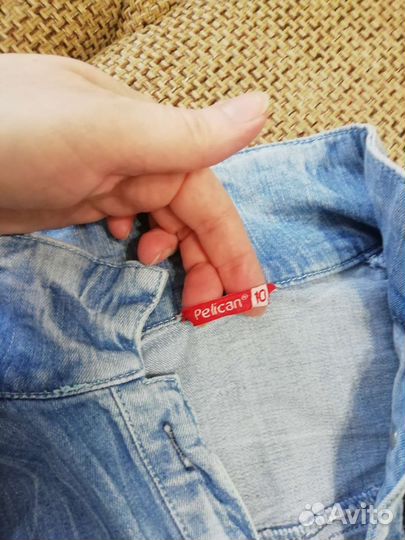 Джинсовая куртка для девочки