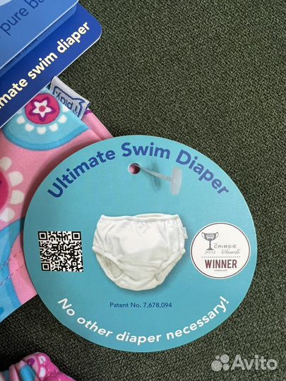 Купальник для девочки 3-6 месяцев новый