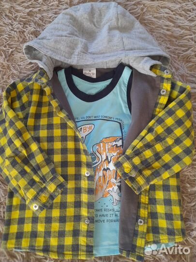 Одежда для мальчика пакетом 86 92