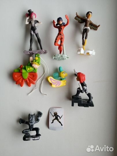 Игрушки из киндера сюрприза