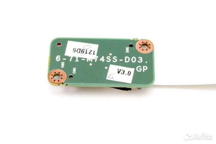 Плата кнопки включения 6-71-M74SS-D03 для DNS W765