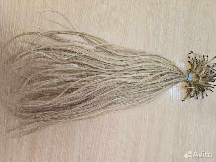 Волосы натуральные для наращивания 430 капсул