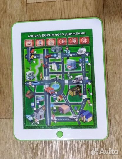 Коврик музыкальный, азбука Знаток, пдд, азбука