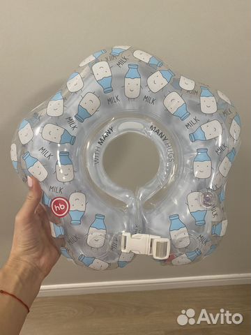 Круг для купания на шею Happy Baby с бубенчиками