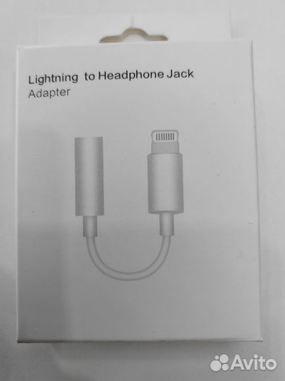 Переходник с lighting на aux