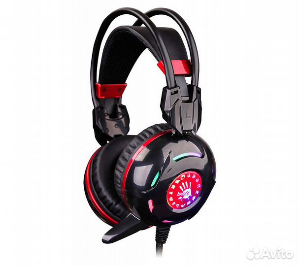 Компьютерная гарнитура A4Tech Bloody G300, черный