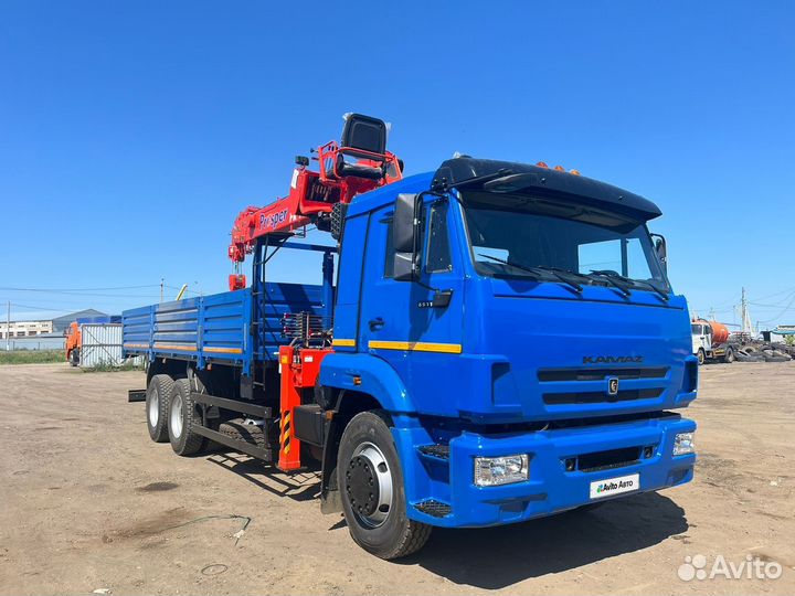 КАМАЗ 65117 с КМУ, 2013