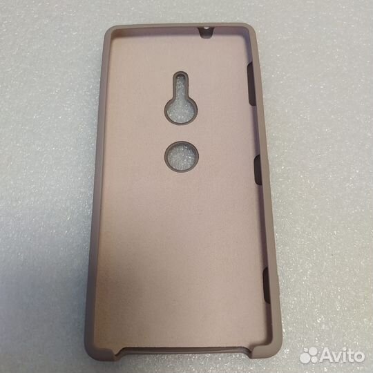 Чехол Brosco Softrubber для Sony Xperia XZ2, мягка