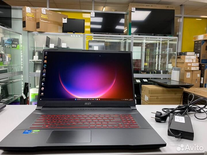 MSI Katana Cоre i5-11 6 ядер/ GTX 1650 4Gb