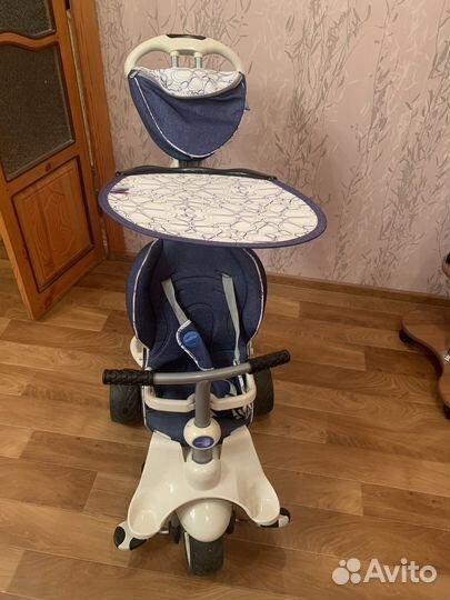 Трехколесный велосипед Smart Trike синий