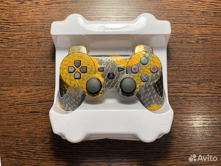Джойстик Sony ps3 dualshock 3 серая чешуя