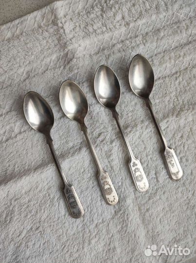 Мельхиоровые чайные ложки Большой театр