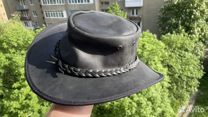 Barmah кожаная шляпа