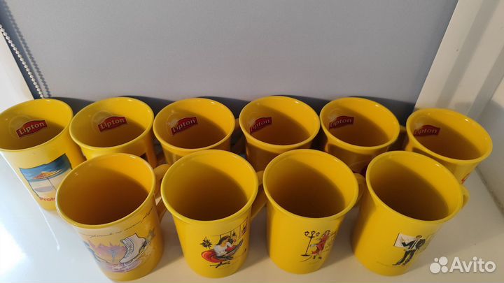 Коллекция кружек для чая Липтон/Lipton