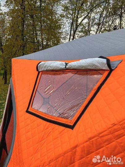 Зимняя палатка куб трехслойная