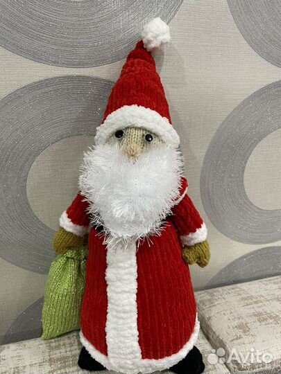 Дед мороз ручная работа