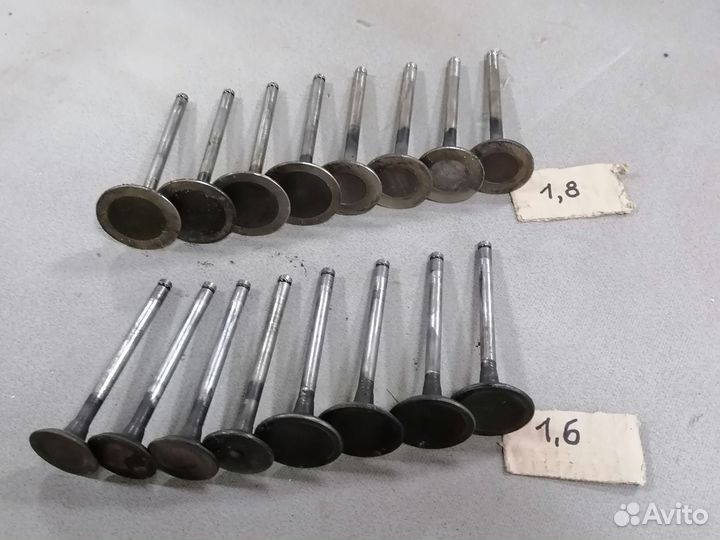 Клапана двигателя Opel Kadett E 1984-1992