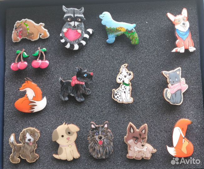 Значки и броши ручной работы