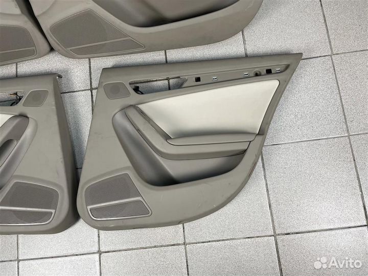 Дверные карты комплект Audi A4 B8 (2008-2012г.в.)
