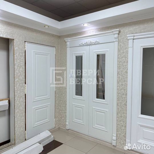 Двери межкомнатные белые новые