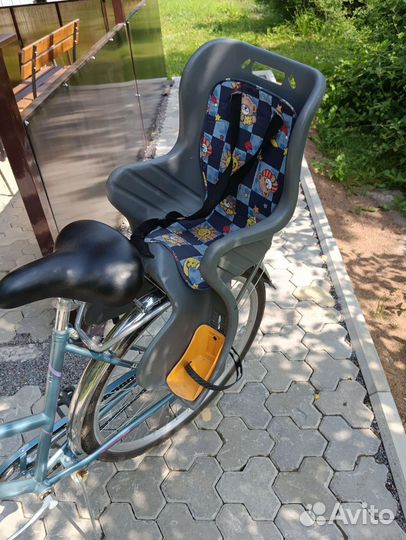 Детское велокресло на багажник