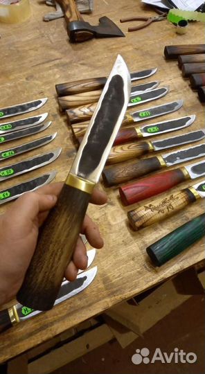 Нож охотничий Кованый