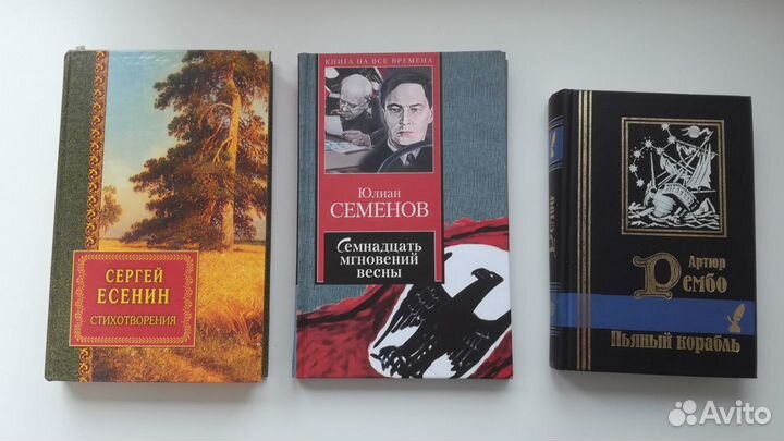 Есенин С., Рэмбо А, Ю.Семенов