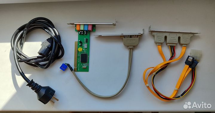 Звуковая карта usb кабель пк сканер e-sata pci-e