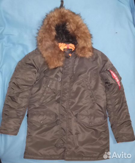 Alpha industries slimfit N3B новое