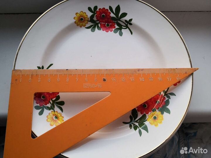 Тарелки СССР 4 шт зик Конаково