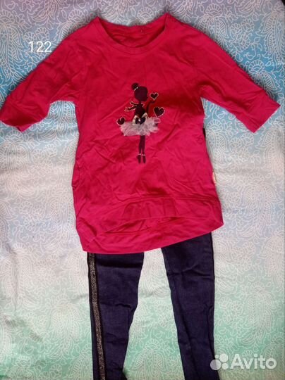 Одежда на девочку 122