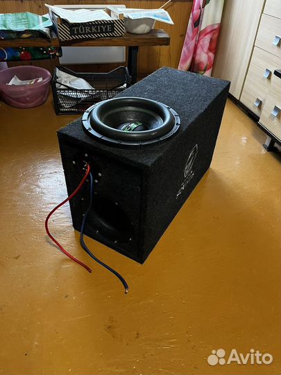 Сабвуфер DB-SA252 + усилитель AudioNova AA 1200.1