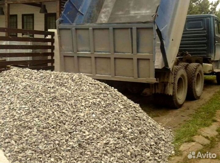 Песок щебень отсев