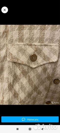 Куртка рубашка Pull bear