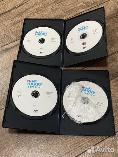 DVD диски аниме сериал Sci-Fi Harry