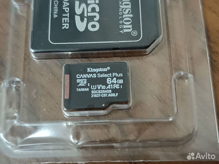 Карта памяти micro sd на 64Гб