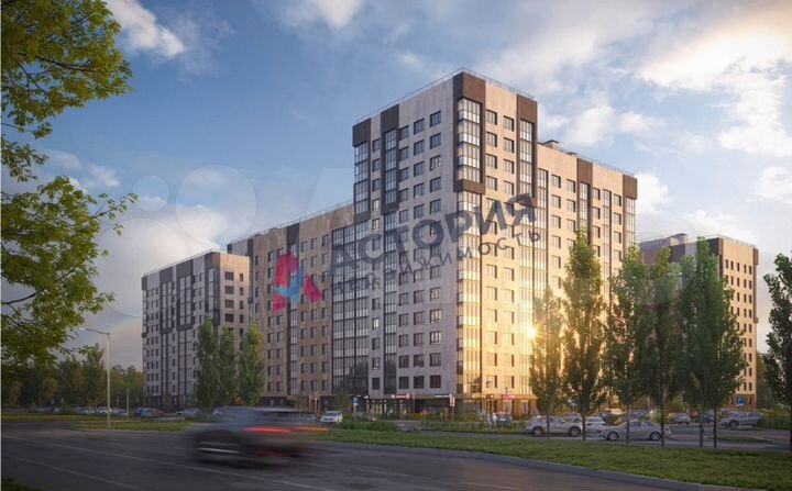 1-к. квартира, 40 м², 9/14 эт.