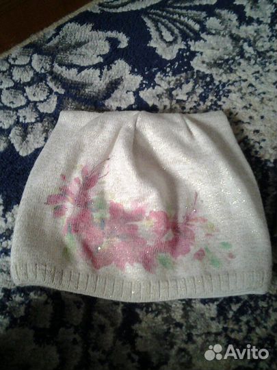 Шапка с ушками киски