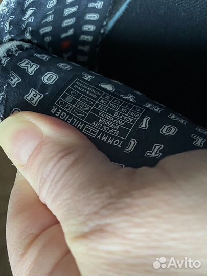 Слипоны Tommy Hilfiger