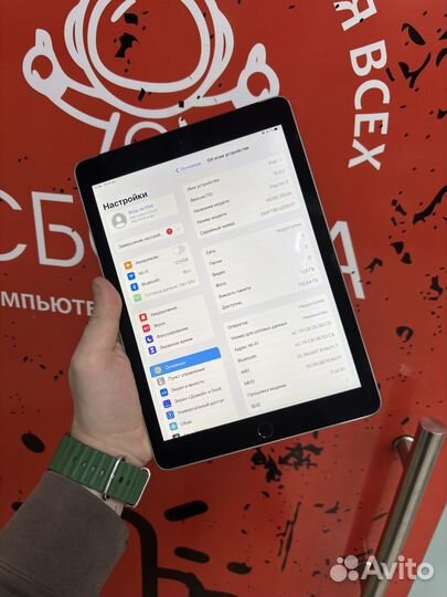 Планшет iPad Air 2 128Gb Wi-Fi+Celluar(sim)