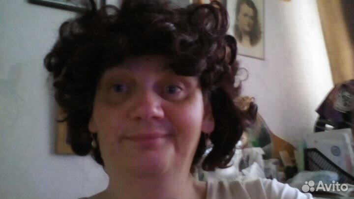 Парик кучерявый