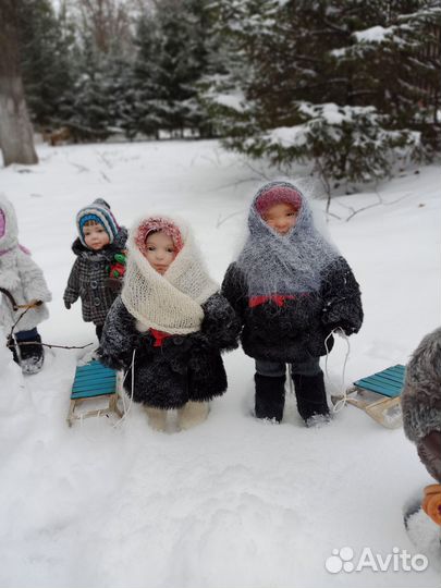 Авторская кукла Дети СССР