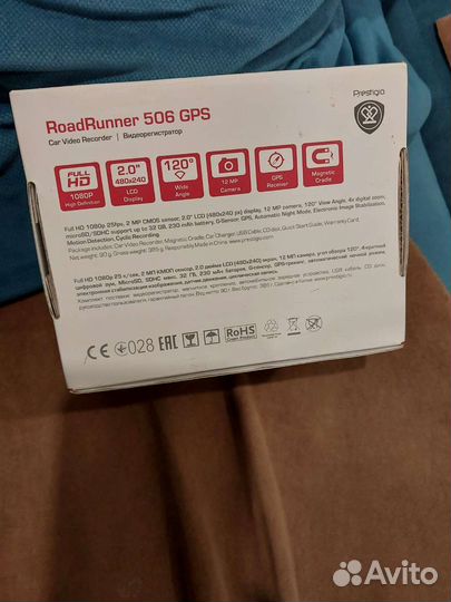 Prestigioroadrunner 506 gpscar Video Recorder