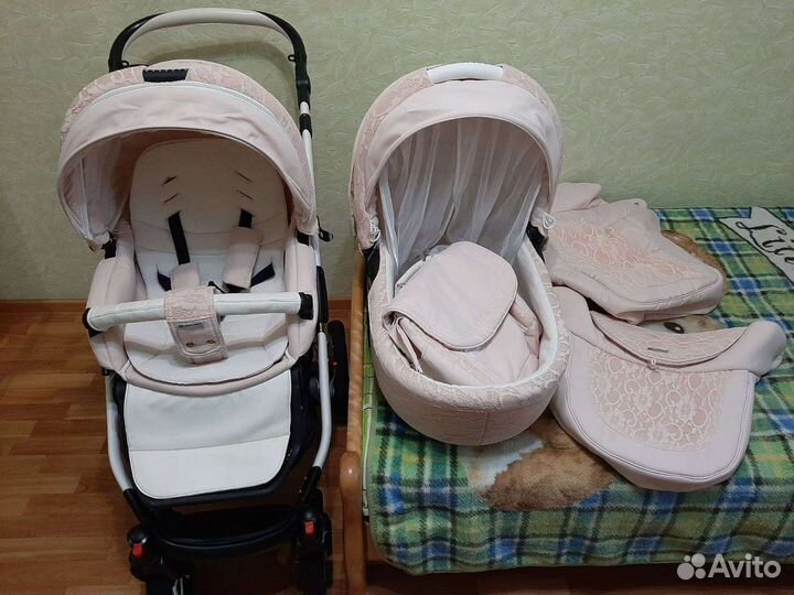 Коляска 2 в 1 adamex