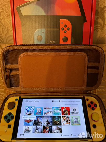 Nintendo switch oled прошитая