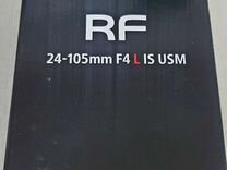 Canon RF 24-105mm f/4L IS USM новый