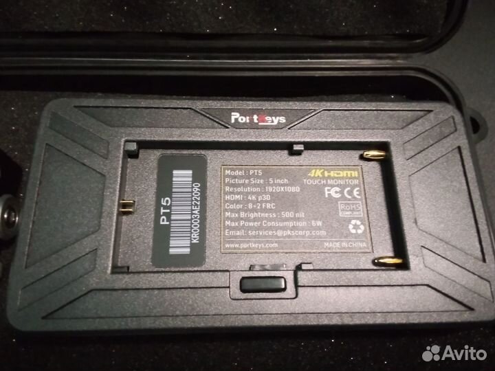 Монитор накамерный Portkeys PT5 5''