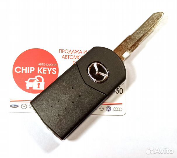 Оригинальный ключ зажигания Mazda / Siemens System