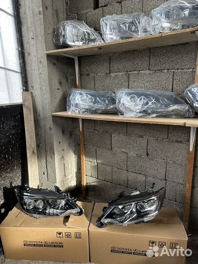 Фары toyota camry 55 exclusive